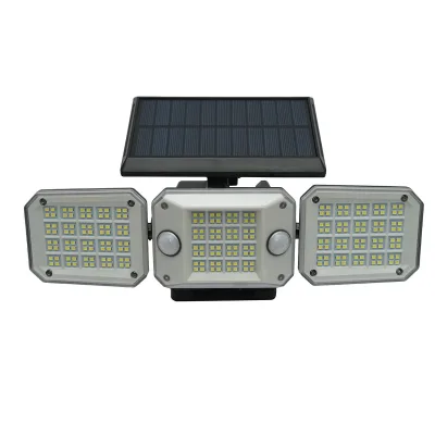 Lampada LED con pannello solare telecomandato e batteria 2000mAh, IP65 - immagine 2