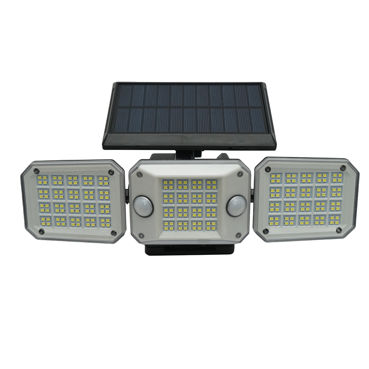 Lampada LED con pannello solare telecomandato e batteria 2000mAh, IP65 - immagine 2