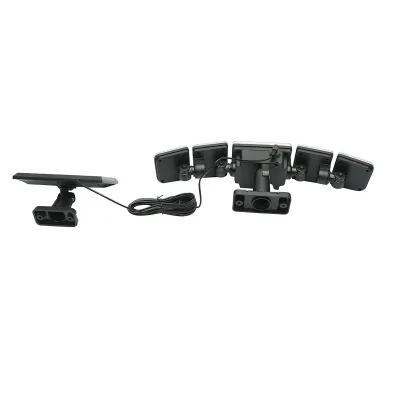 Lampada LED con pannello solare telecomandato e batteria 2400mAh, IP65 - immagine 5