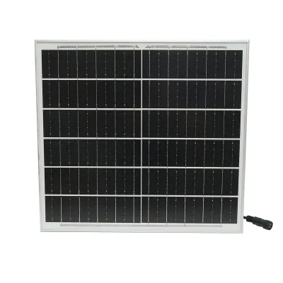 Lampada LED con sensore di movimento pannello solare monocristallino e telecomando 25W - immagine 3