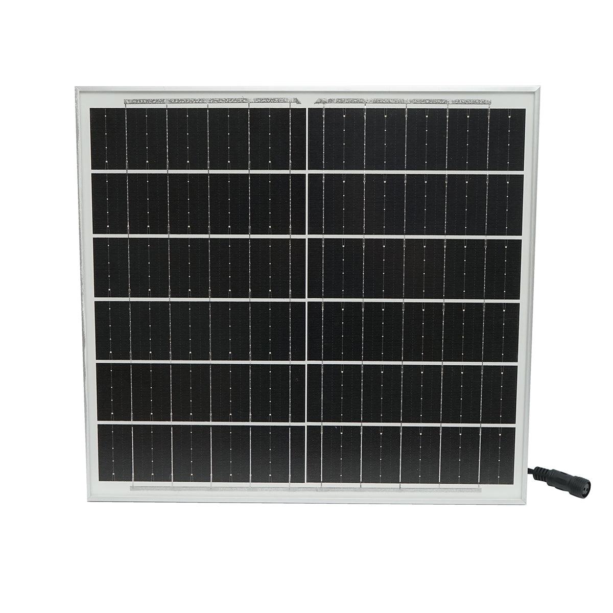 Lampada LED con sensore di movimento pannello solare monocristallino e telecomando 25W - immagine 3