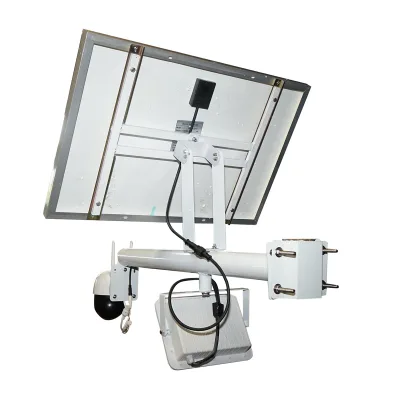 Lampada LED da 200 W con pannello solare da 50 W e telecamera di sorveglianza Wi-Fi Breckner Germany - immagine 5