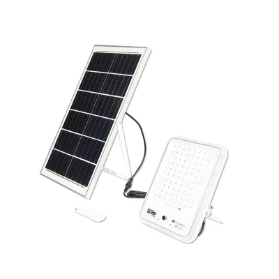 Lampada LED da 20W con telecamera wifi 2MP e pannello solare da 35W, batteria da 3,2V/30Ah - immagine 2