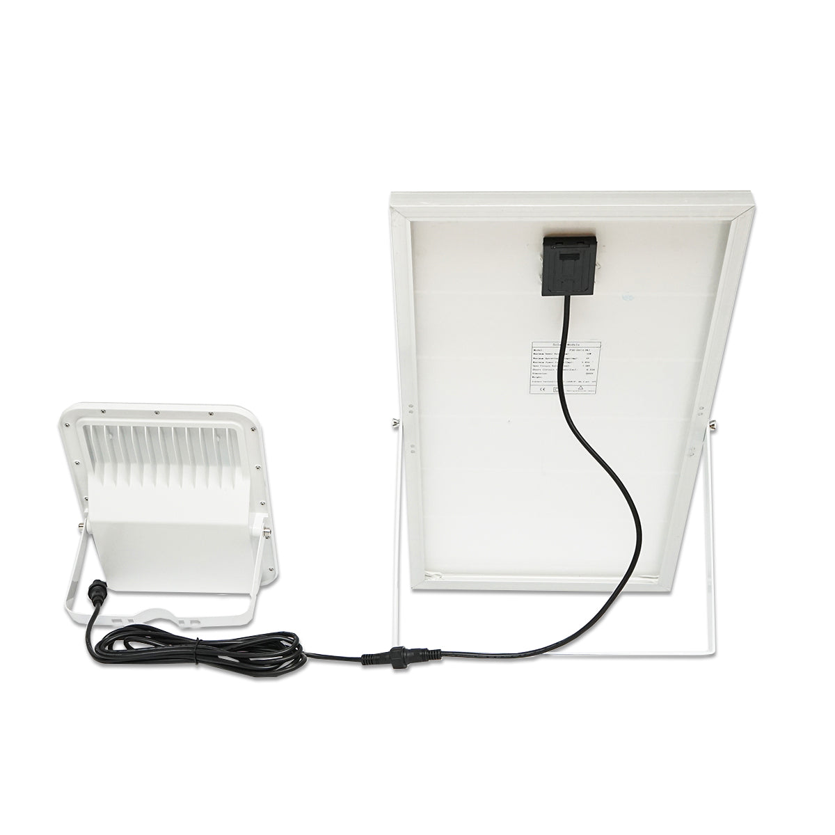 Lampada LED da 20W con telecamera wifi 2MP e pannello solare da 35W, batteria da 3,2V/30Ah - immagine 5