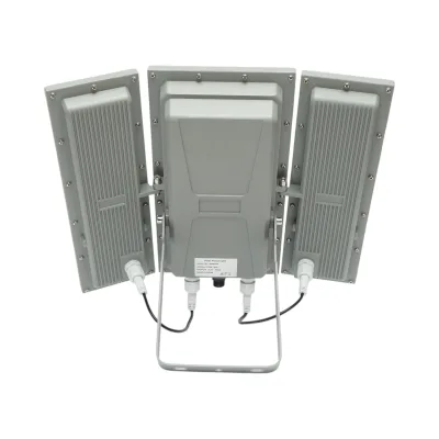 Lampada LED da 2400 lm, 6500 K con pannello solare da 40 W, batteria LifePO4 da 3,2 V/30 Ah, sensore di movimento e telecomando IP66. Breckner Germany - immagine 6