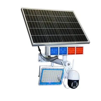 Lampada LED da 300 W con pannello solare da 60 W, batteria da 14000 mAh e telecamera di sorveglianza WIFI con allarme. Breckner Germany