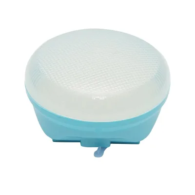 Lampada LED da 300W con pannello solare e batteria da 2400mA, colore blu - immagine 2