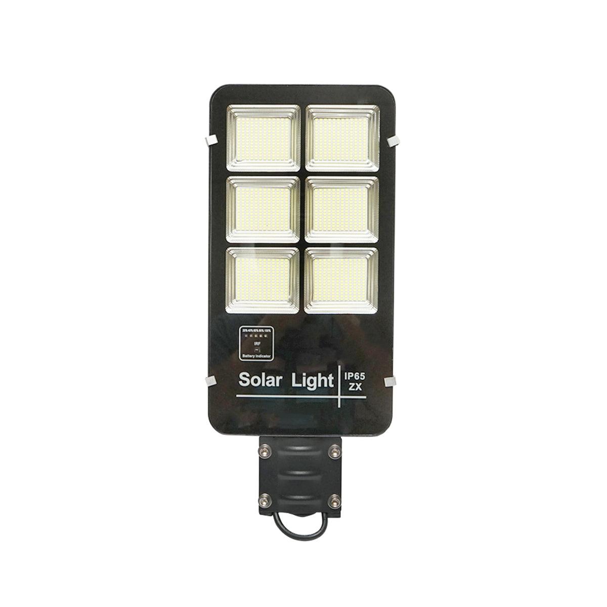 Lampada LED da 300W con pannello solare mono da 28W, sensore di movimento e telecomando - immagine 4