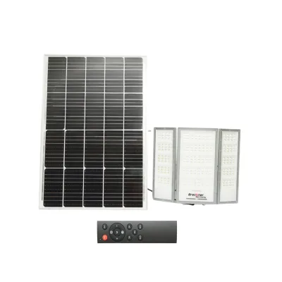Lampada LED da 4500 lm, 6500 K con pannello solare da 70 W, batteria LifePO4 da 3,2 V/60 Ah, sensore di movimento e telecomando IP66 Breckner Germany