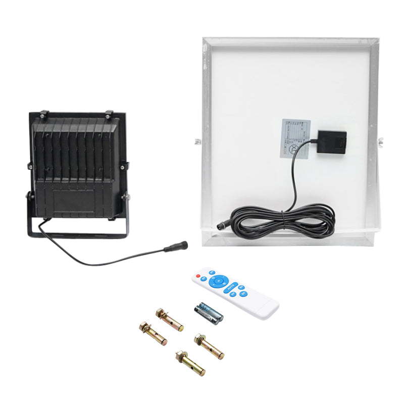 Lampada LED da 50W con pannello solare e livello di protezione IP66 - immagine 2