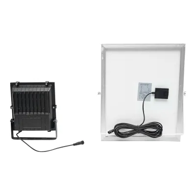 Lampada LED da 50W con pannello solare e livello di protezione IP66 - immagine 4