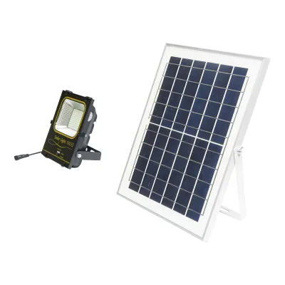 Lampada LED da 50W con pannello solare e livello di protezione IP66 - immagine 5