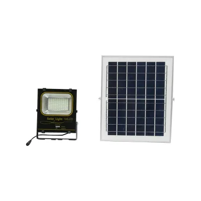 Lampada LED da 50W con pannello solare e livello di protezione IP66 - immagine 3