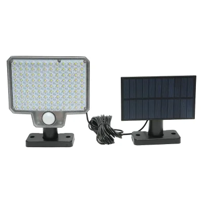 Lampada LED da 8W con pannello solare telecomandato e batteria da 2000mAh, IP65 - immagine 2
