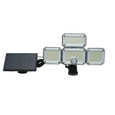 Lampada LED da 8W con pannello solare telecomandato e batteria da 2400mAh, IP65 - immagine 2