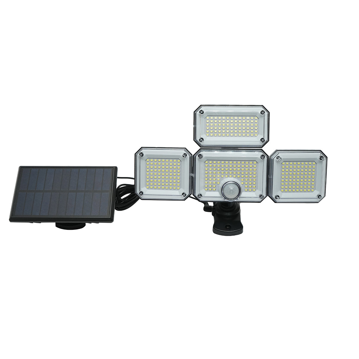 Lampada LED da 8W con pannello solare telecomandato e batteria da 2400mAh, IP65 - immagine 2