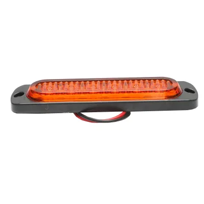 Lampada LED laterale  gialla, 12V-24V, FR0272Y, Breckner Germany. - immagine 3