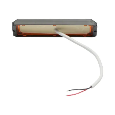 Lampada LED laterale  gialla, 12V-24V, FR0404, Breckner Germany. - immagine 4