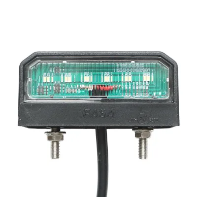 Lampada LED per illuminazione della targa di registrazione, 12-24V, Breckner Germany, dimensioni 100x45 mm - immagine 3