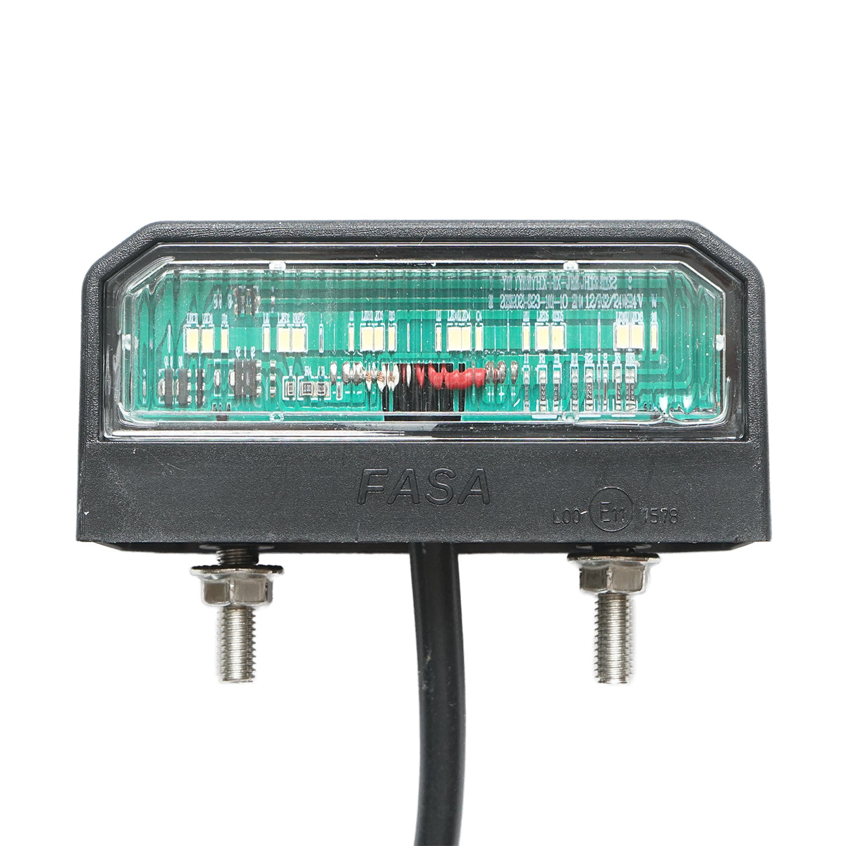 Lampada LED per illuminazione della targa di registrazione, 12-24V, Breckner Germany, dimensioni 100x45 mm - immagine 3
