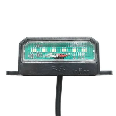 Lampada LED per illuminazione della targa di registrazione, 125x45 mm, 12-24V, Breckner Germany. - immagine 3