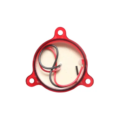 Lampada LED rotonda universale 12/24V rossa, Breckner Germany. - immagine 2