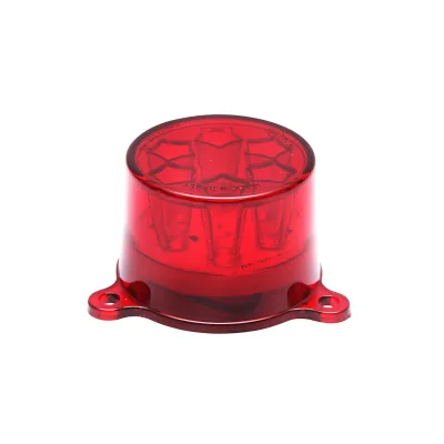 Lampada LED rotonda universale 12/24V rossa, Breckner Germany. - immagine 3