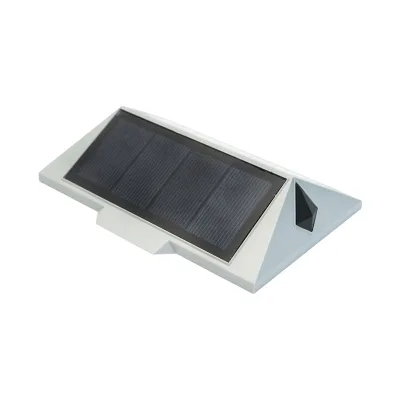 Lampada LED SMD 1,6W con pannello solare per scale e recinzione 2V/0,58W e batteria 1,2V/1000mAh - immagine 6