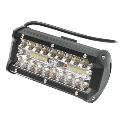 Lampada LED tipo barra, 12-24V, 120W, 64x80x68 mm, Breckner Germany. - immagine 2