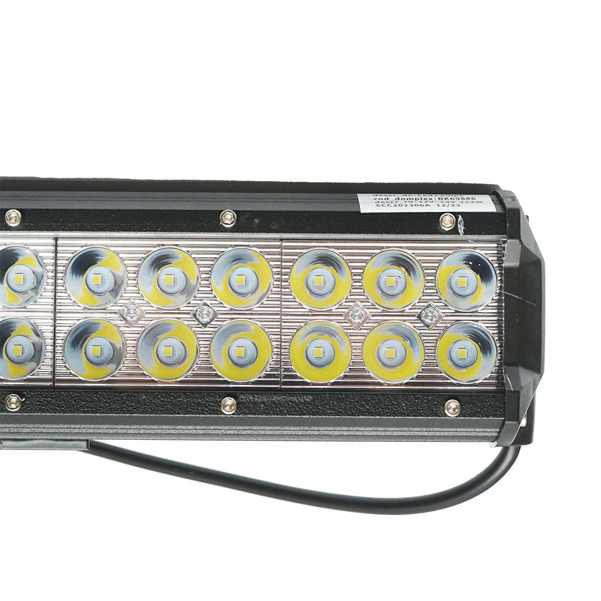 Lampada LED tipo barra, 12-24V, 252W, 975x80x68 mm, Breckner Germany. - immagine 4