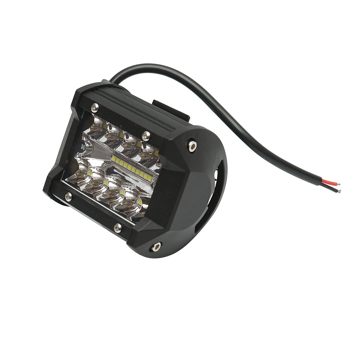 Lampada LED tipo barra, 12-24V, 60W, 95x80x68 mm, Breckner Germany. - immagine 2