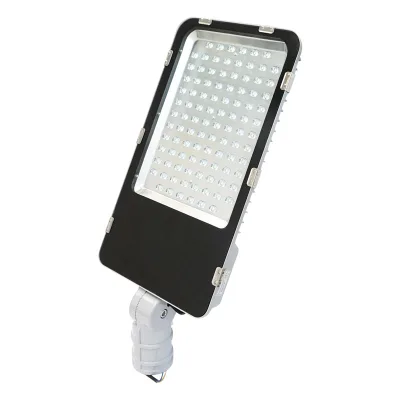 Lampada per illuminazione stradale a LED 100W, 220V, 6500K, con attacco a palo e angolo regolabile - immagine 2
