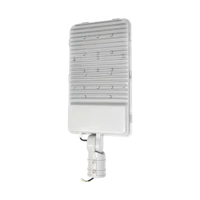 Lampada per illuminazione stradale a LED 100W, 220V, 6500K, con attacco a palo e angolo regolabile - immagine 4