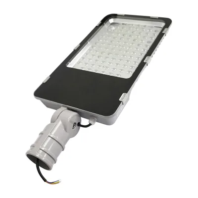 Lampada per illuminazione stradale a LED 100W, 220V, 6500K, con attacco a palo e angolo regolabile - immagine 3