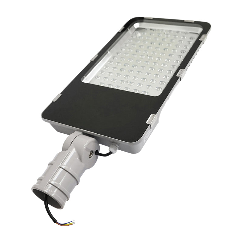 Lampada per illuminazione stradale a LED 100W, 220V, 6500K, con attacco a palo e angolo regolabile - immagine 3