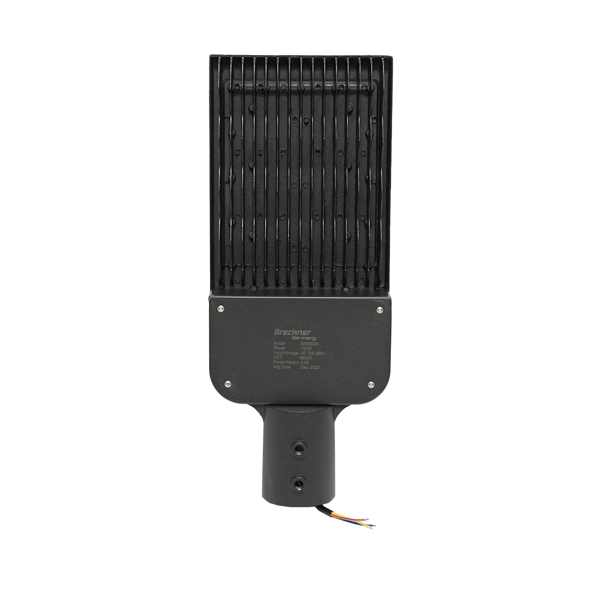 Lampada per illuminazione stradale a LED 100W, 220V, IP65, 6500K con montaggio su palo - immagine 4