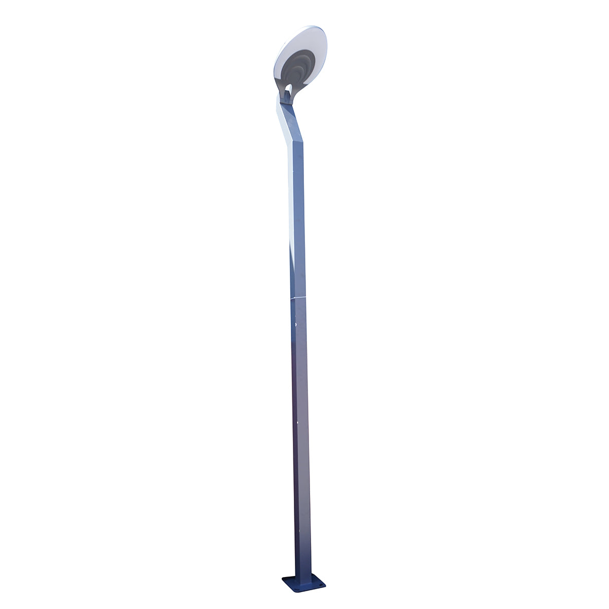 Lampada per illuminazione stradale a LED 40W, 220V, IP65, 5000K, altezza palo 3,5m - immagine 2