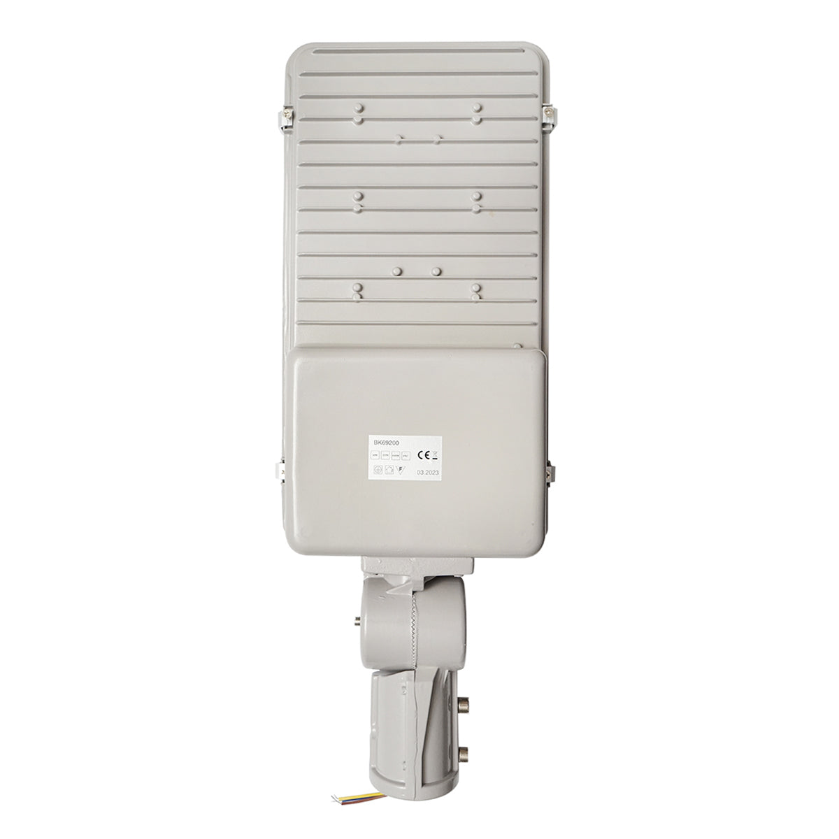 Lampada per illuminazione stradale a LED 50W, 220V, IP67, luce fredda 6500K con attacco a palo e angolo regolabile - immagine 2