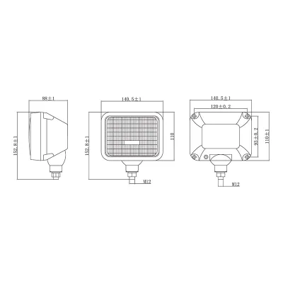 Lampada per proiettore 12V HR-B-063 Breckner Germany - immagine 5