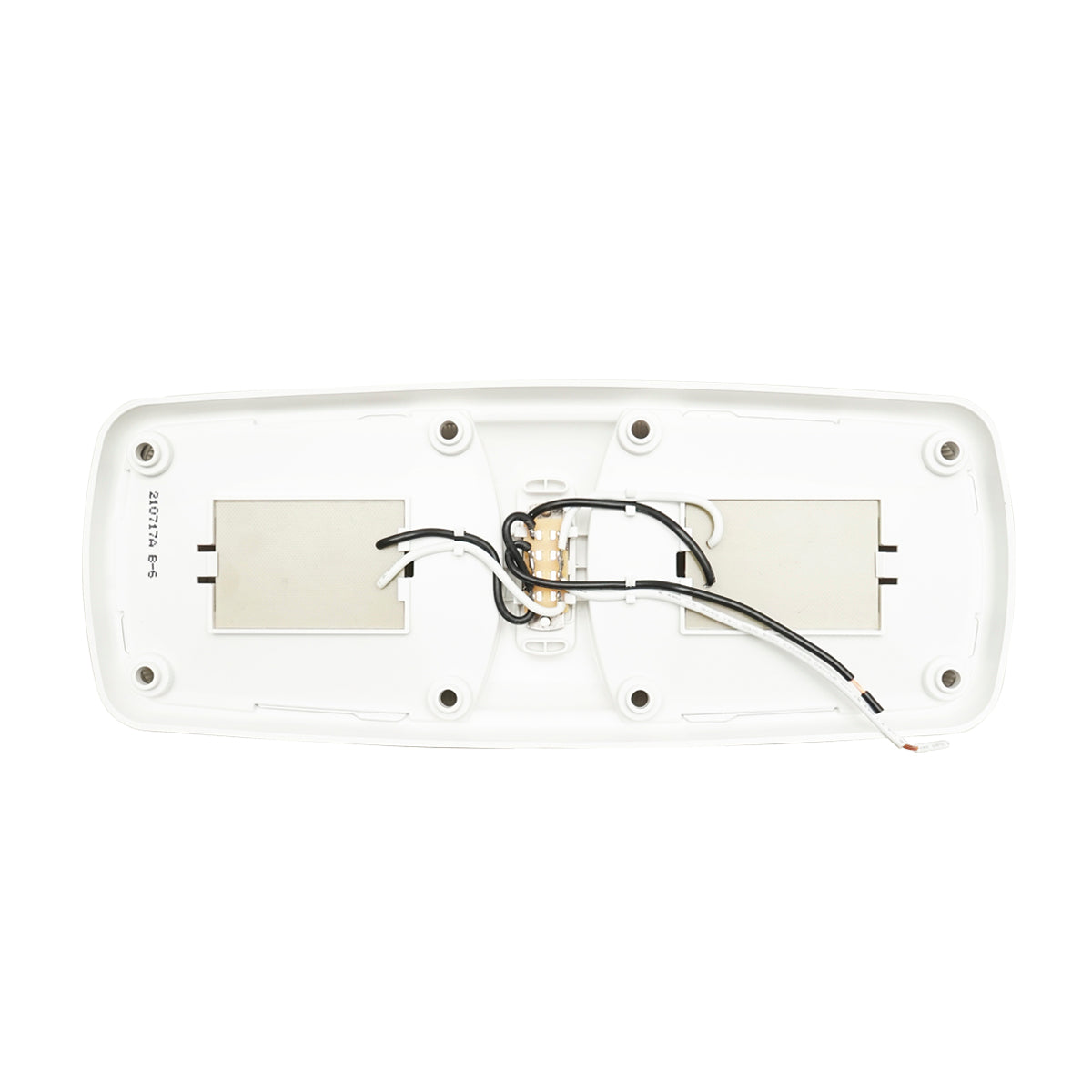 Lampada plafoniera doppia con LED, 12V, per camion. - immagine 2