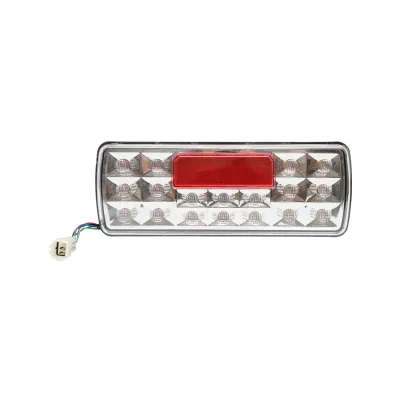 Lampada posteriore a LED rettangolare universale, 345x130 mm, 12V, Breckner Germany.