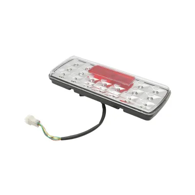Lampada posteriore a LED rettangolare universale, 345x130 mm, 12V, Breckner Germany. - immagine 4