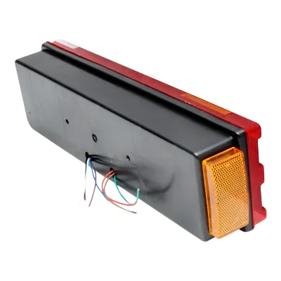 Lampada posteriore destra con 7 funzioni e dispersore striato, 480x113x90 mm, per DAF, MB Atego, Breckner Germany, codice OEM 1522386, 4.62376, A0035445303, A0035445703 - immagine 4