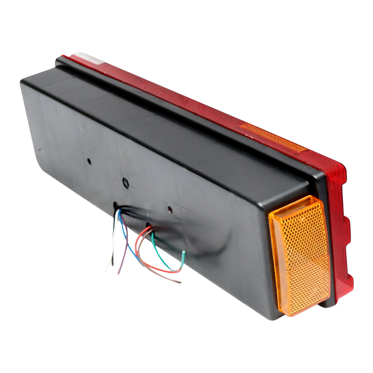 Lampada posteriore destra con 7 funzioni e dispersore striato, 480x113x90 mm, per DAF, MB Atego, Breckner Germany, codice OEM 1522386, 4.62376, A0035445303, A0035445703 - immagine 4