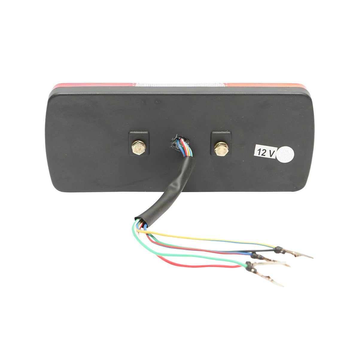 Lampada posteriore rettangolare con 28 LED e 3 compartimenti da 12V - immagine 3