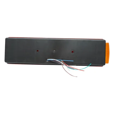 Lampada posteriore sinistra con 7 funzioni e dispersore striato, 480x113x90 mm, per DAF, MB Atego, Breckner Germany - immagine 3