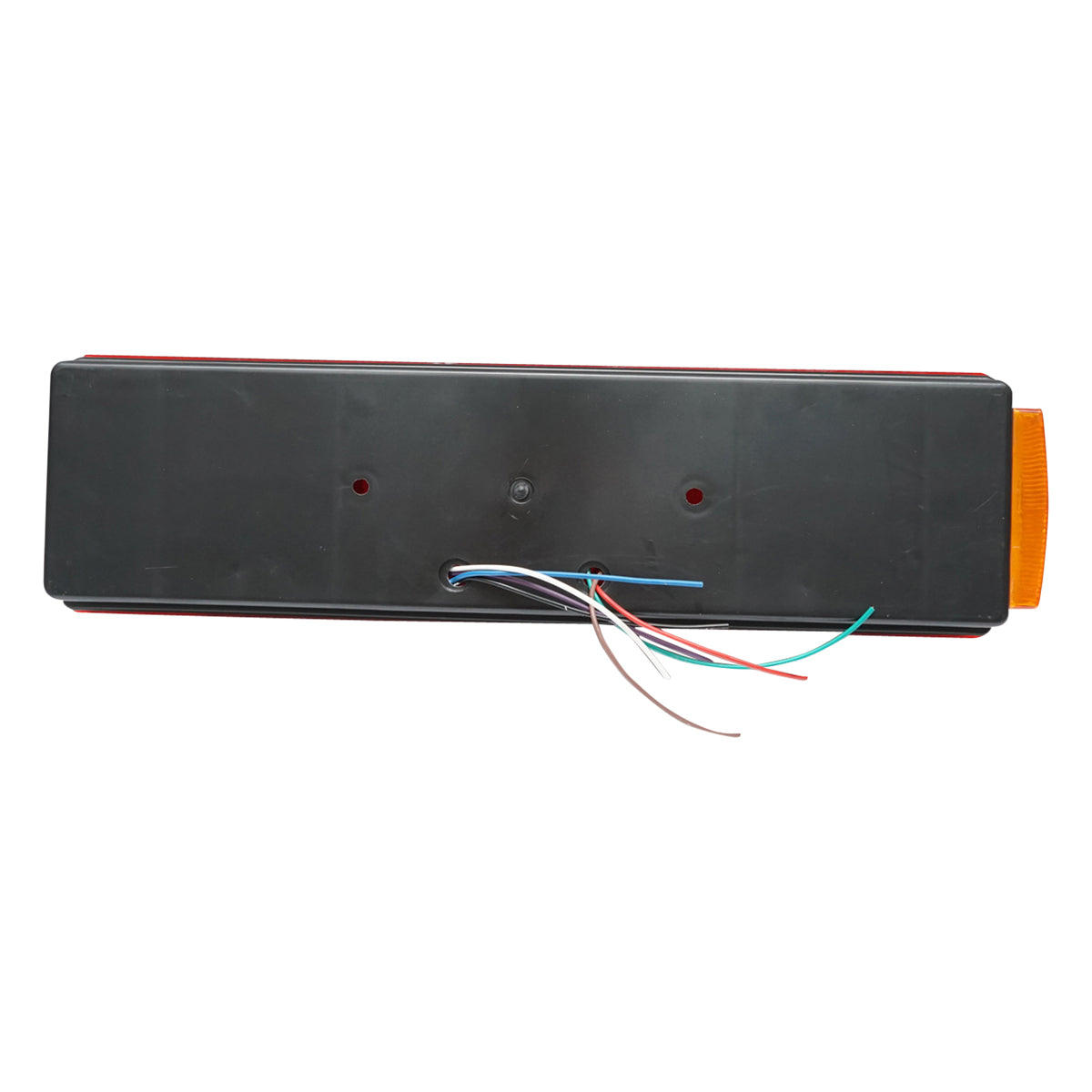 Lampada posteriore sinistra con 7 funzioni e dispersore striato, 480x113x90 mm, per DAF, MB Atego, Breckner Germany - immagine 3