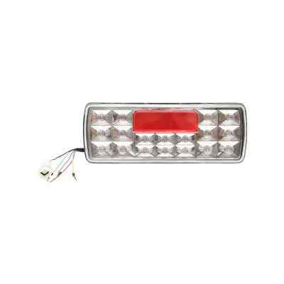 Lampada posteriore sinistra universale 345x130mm con LED 12V