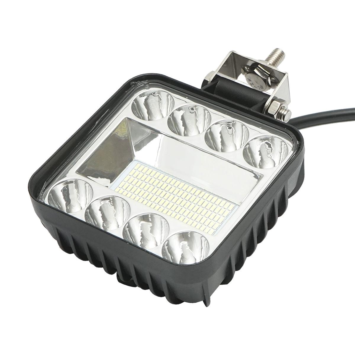 Lampada proiettore 128 LED 9-80V 6500K 103x48x103mm IP67 Breckner Germany - immagine 3