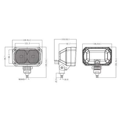 Lampada proiettore 12V sinistra/destra Breckner Germany - immagine 5